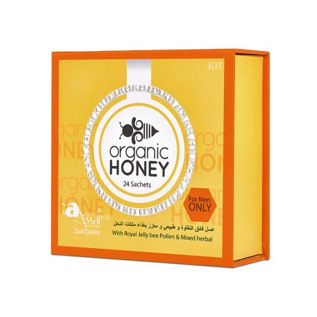 Organic Honey For Him - 24 Sachets - 10g - OUR BEST SELLER
