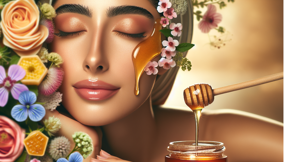 royal vip honey for wellness and beauty illustration