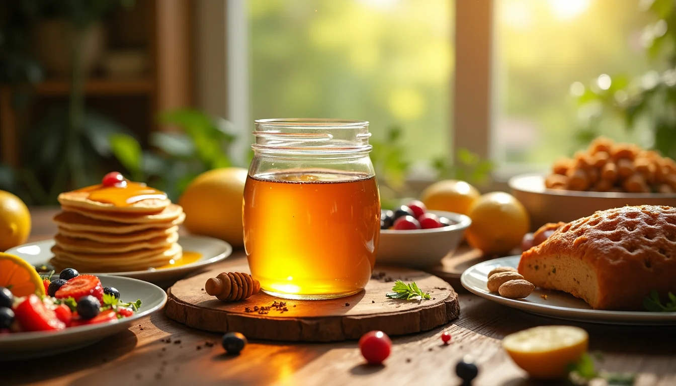 Organic Honey in diet